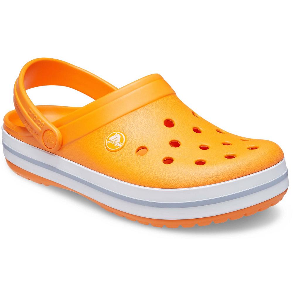 Orange Women's Crocs Crocband™ Clogs | NZ 0035OKIR